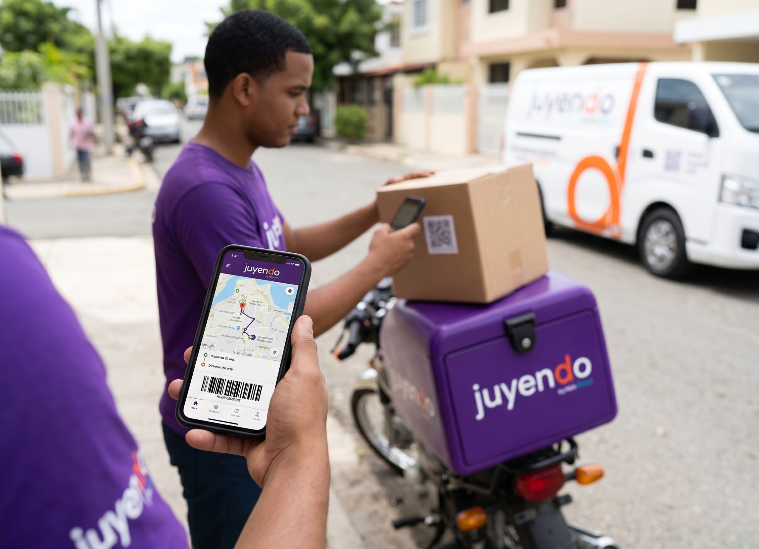 Sigue cada paso: del primer escaneo a la entrega